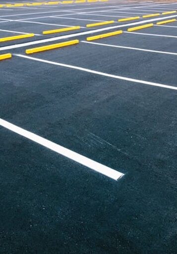 freshly-paved-parking-lot
